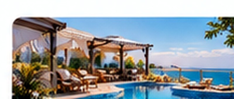 Hotel con piscina y vistas al Mediterráneo