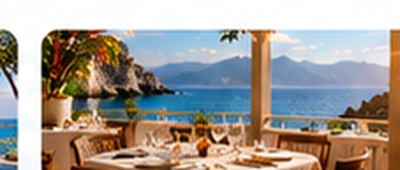 Restaurante con terraza junto al mar